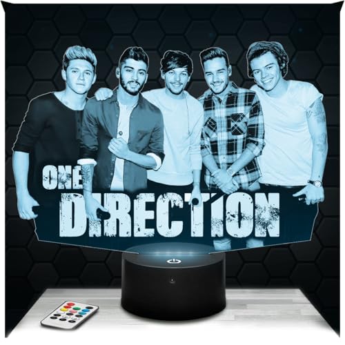 Lampephoto.fr - Lámpara 3D O. Direction Grupo Pop Rock Música,...
