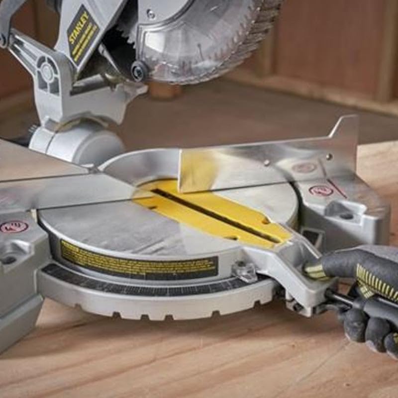Scie a onglet radiale 254 mm - 1650W - Alésage 30 mm, 0-4800 trs/min - STANLEY FATMAX, SM1650-QS