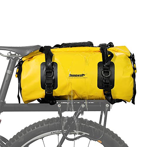 Preisvergleich Produktbild LKN Fahrradtaschen Gepäckträger Tasche Radfahren Reisegepäckträger Koffer (20L-gelb)