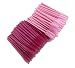 Xiaoyu 200PCS Multicolor Disposable Mascara Wands Eyelash Applicator Eyebrow Brush - Style D(200PCS)