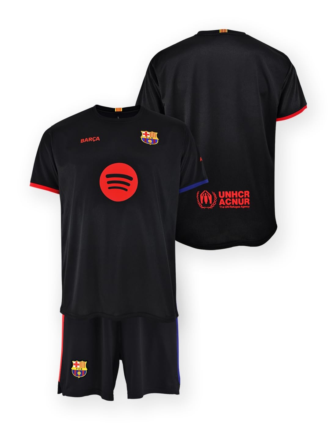 F.C. Barcelona, Bb29, Unisex, SET, black, REGULÄR