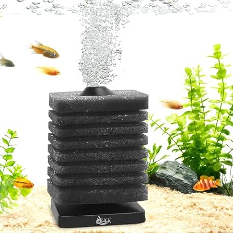 AQQA Ultra Quiet Aquarium Sponge Filter Cover