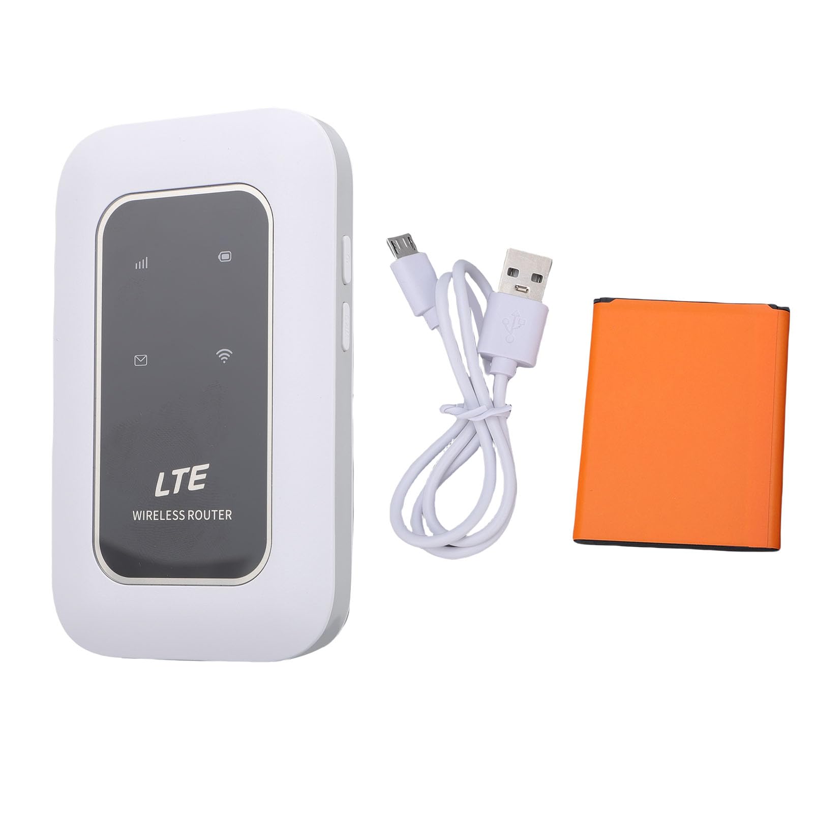 Sxhlseller Router Portatile Hotspot WiFi 4G LTE, Alta velocità 150 Mbps, Supporta 8 Dispositivi e Scheda Micro SIM, Connessione Stabile per Viaggi, Casa e Lavoro