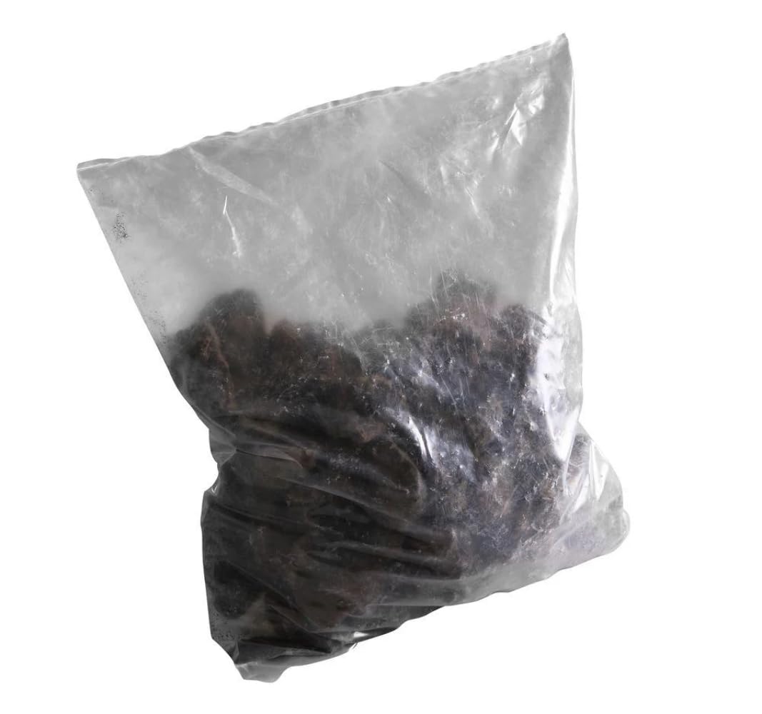 HENDI Pierres de Lave, Gros/Grand, pour Différents Types de Grills et Barbecues à Gaz, Roche Volcanique Naturelle, Pierre Réfractaire, Sac de 5 kg