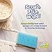 Scrub Daddy Sponge Daddy - Scratch-Free Multipurpose Dish Sponge - BPA Free & Made with Polymer Foam - Stain & Odor Resistant Kitchen Sponge (4 Count)