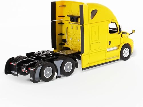 Miniatura 2 de Freightliner Nuevo Cascadia Sleeper Cab Truck Tractor Amarillo 1/50 Diecast Masters