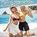 2 Pieces Women Sheer Mesh Mini Skirts Girls See Through Swim Cover Ups Swimsuit Beach Skirt Cover up High Waist Bikini Coverups for Summer