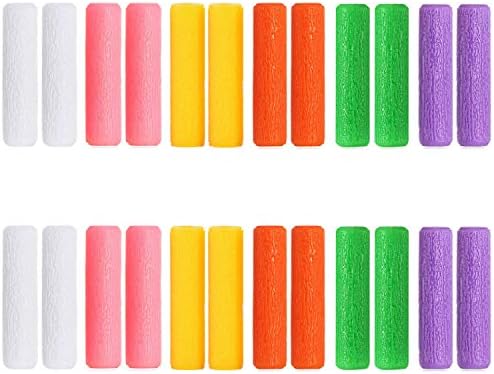 KISEER 24 Pcs Colorful Orthodontic Aligner Chewies for Aligner Chompers Aligner Trays Seaters, 6 Color
