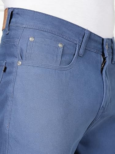 Image of Thomas Scott Men's | Solid | Brathable Fabric | Denim | Mid Rise | Casual Jeans for Men