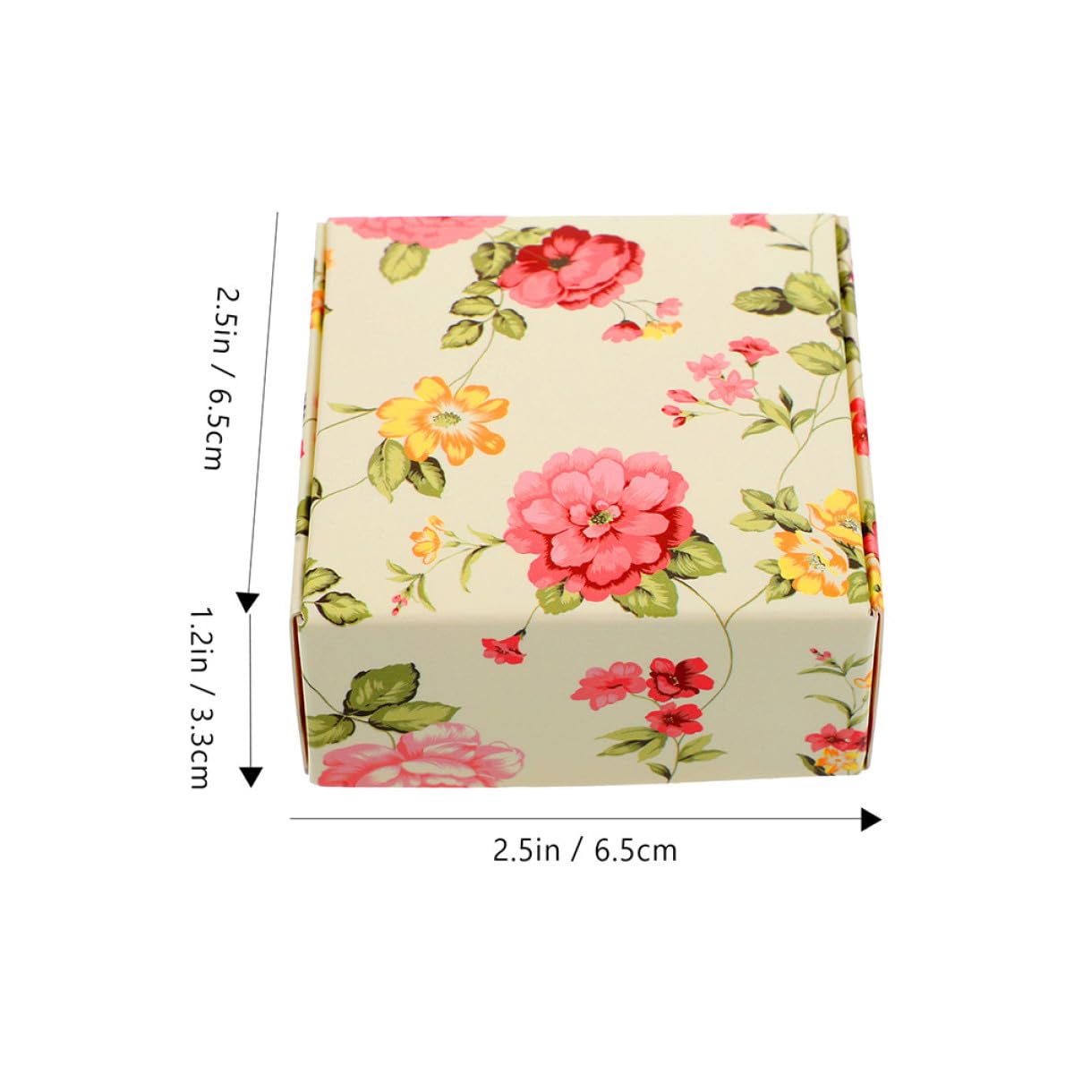 Anneome 90 Scatole di Carta Kraft per Prodotti da Bagno e Biscotti, Confezioni per Amiche e Figlie, per Ristoranti e Pasticcerie, Set da 90 Pezzi
