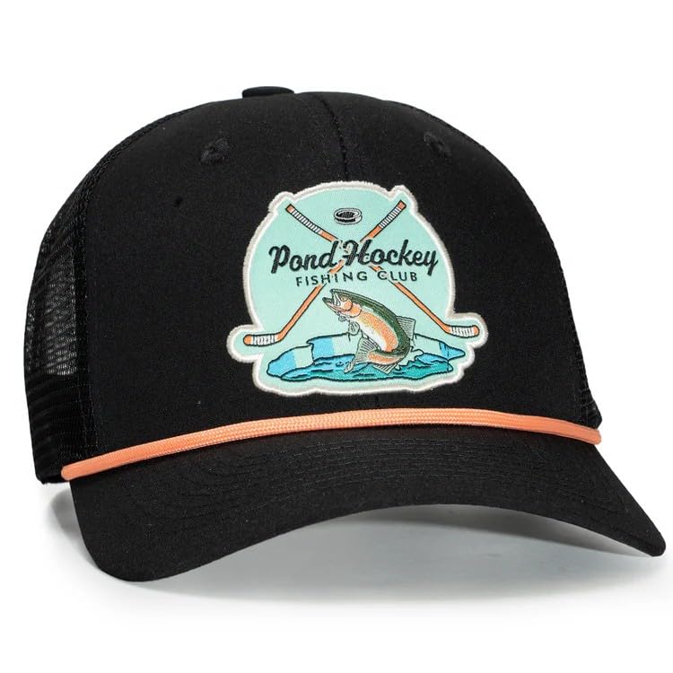 Image of ChalkTalkSPORTS Hockey Hat - Rope or Trucker - Youth & Adult