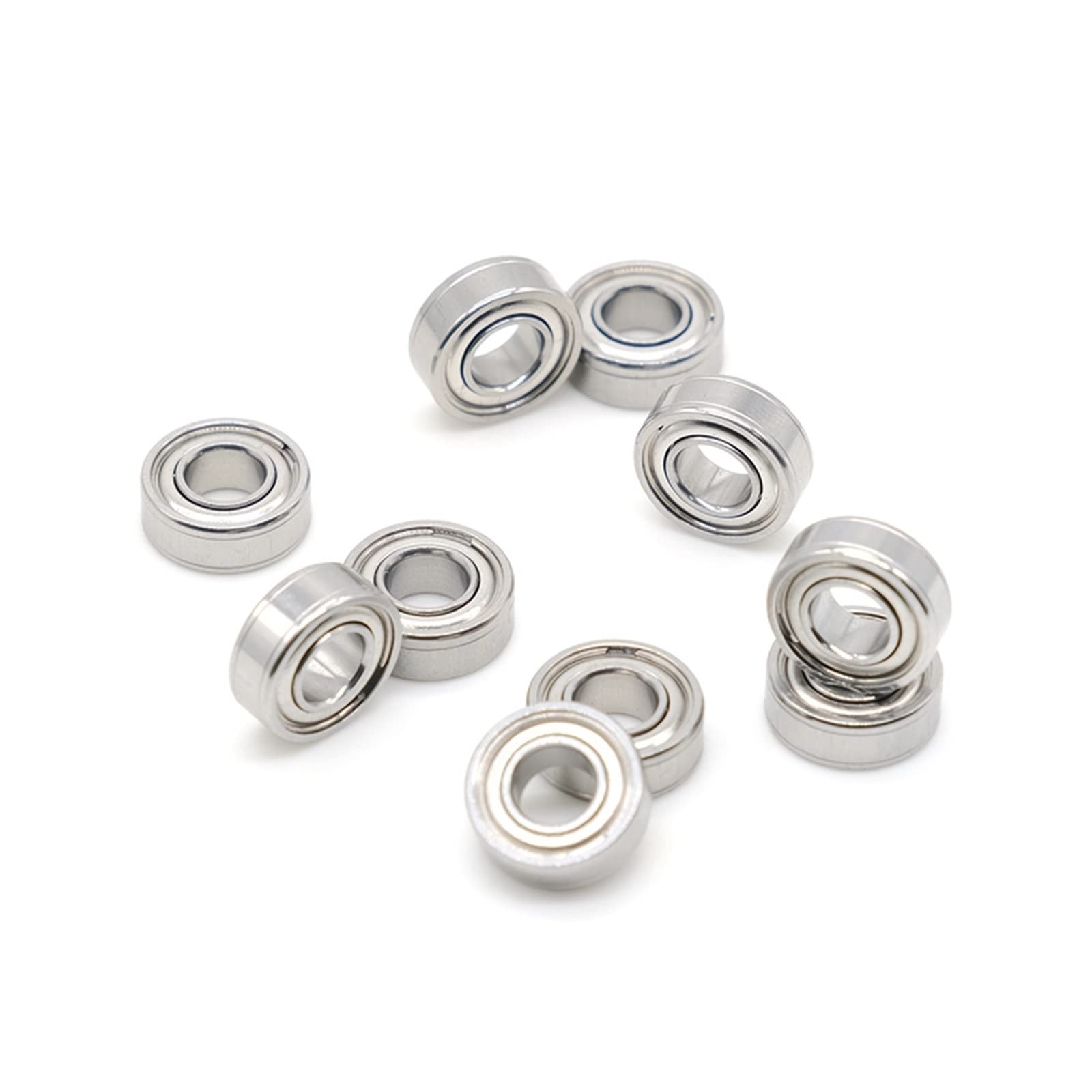 UVERLY 10 Uds SMR115ZZ ABEC-7 rodamiento de Bolas de Acero Inoxidable MR115ZZ rodamiento de Bolas 5x11x4