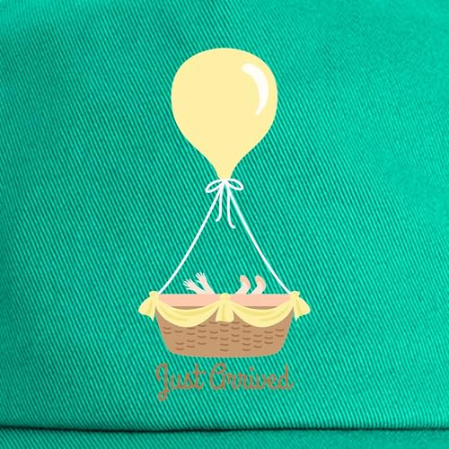 CafePress Baby Balloon Newborn Adjustable Baseball Cap2
