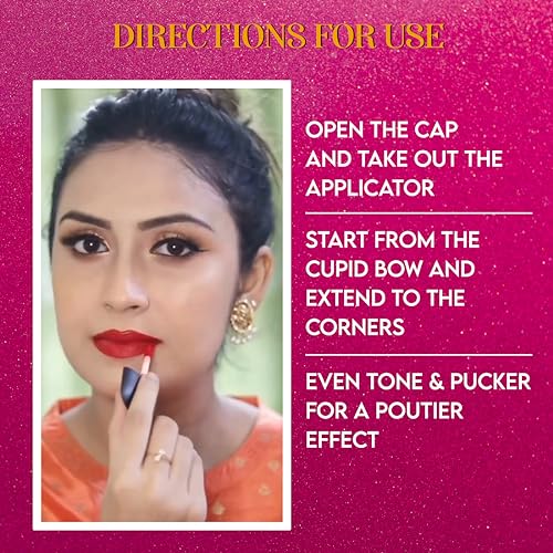 Image of Coloressence Intense Liquid Lip Color - Siren Red