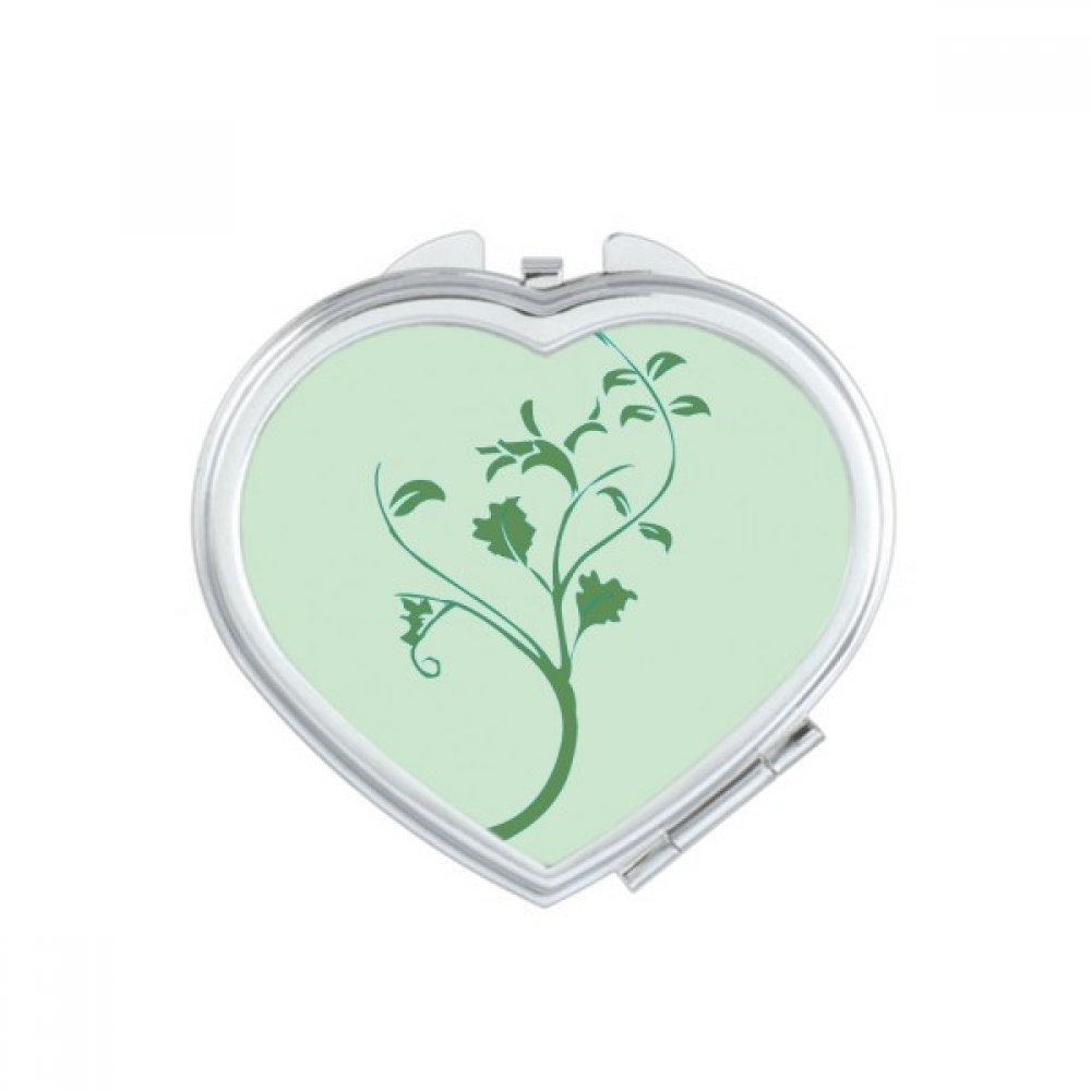 Miroir portable mignon avec double réflexion pour un maquillage précis