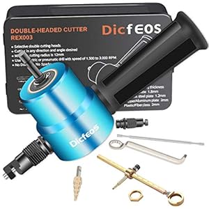 Dicfeos Doppelkopfschneider REX003 Blechknabberschneider
