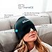 TheraICE Migraine Relief Cap, Soothing Headache Ice Pack Mask Products, Cooling Gel Hat, Face Cold Compress Head Wrap for Tension, Stress & Hangover