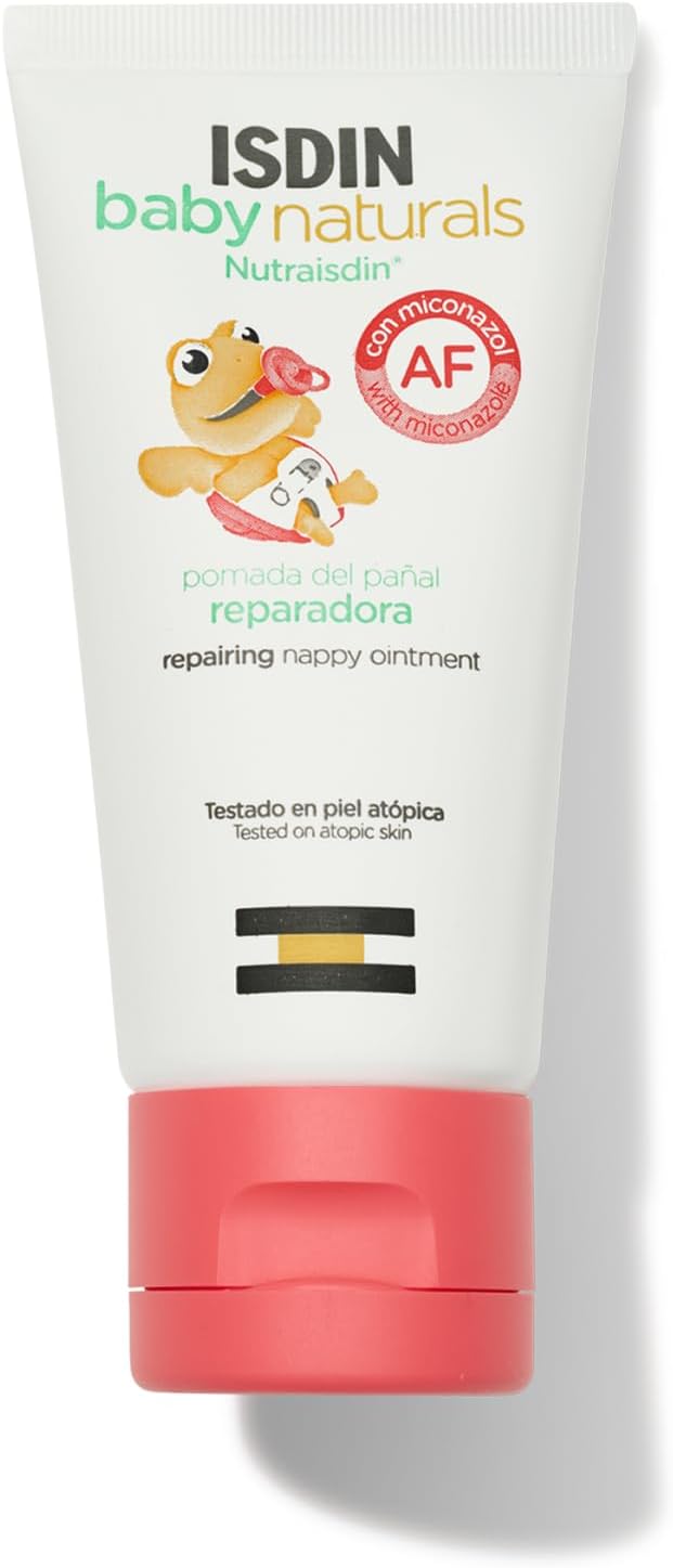 ISDIN BabyNaturals Pomada para la dermatitis del pañal, 50 ml