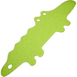 Revestimiento Para Bañeras Ikea Alfombrilla para Bañera Cocodrilo, Caucho, Verde, 93x34x3 cm