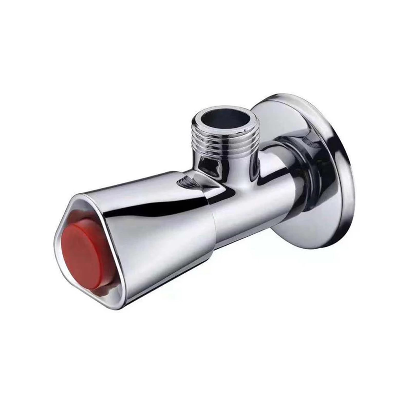Bnjlsdatwr A2 Valve， Bathroom Angle Valve Thickened Toilet Triangle Copper Button Switch Wall-Mounted Suitable For Sink(A2)(A2)