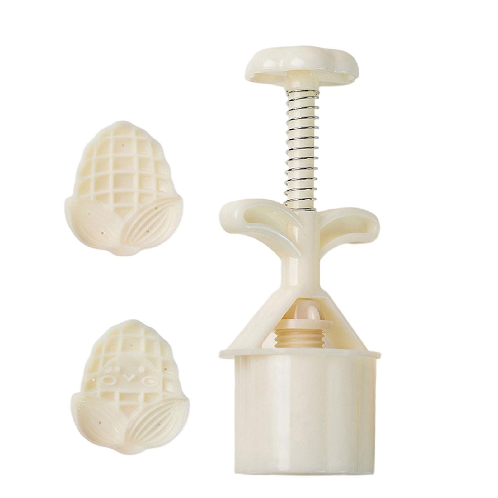 HDOYTXXM Corn Pattern Cakes Press Delicate Embossing Pastries Molds Corn Pattern Treat Stamps for Baking Lover Mooncake-mold Press
