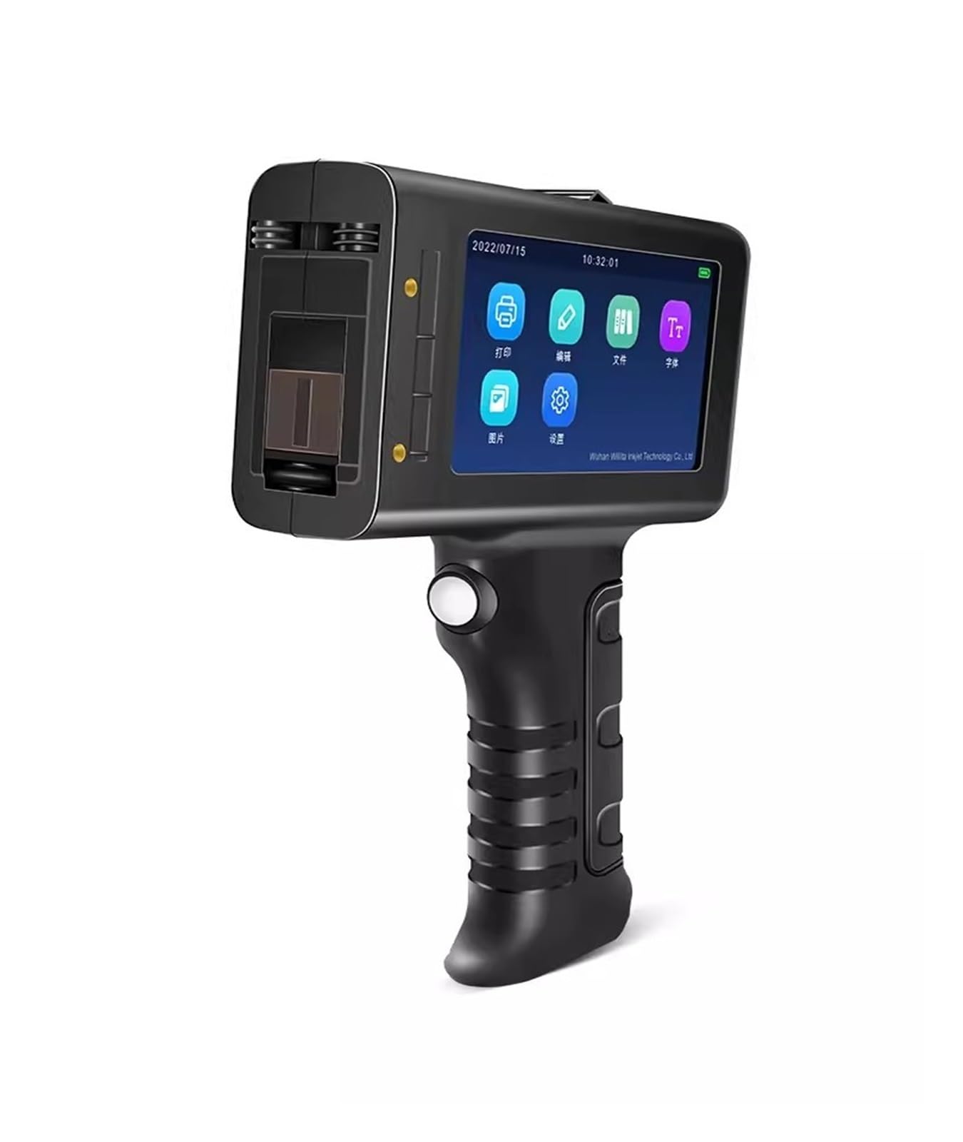 Mini stampante, Stampante a getto d'inchiostro portatile intelligente, macchina di codifica automatica, etichetta for linea di assemblaggio, imballaggio di sacchetti, codice QR, codice a barre, data d