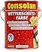 Produktbild Consolan Wetterschutzfarbe 750ml Braun