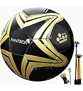 Ballon Fluorescent Taille 5 Nuit Ballon Football Lumineux - Brillant Dans Le Noir Pour Jouer Day & Night Ballon Cuir PU Brillant