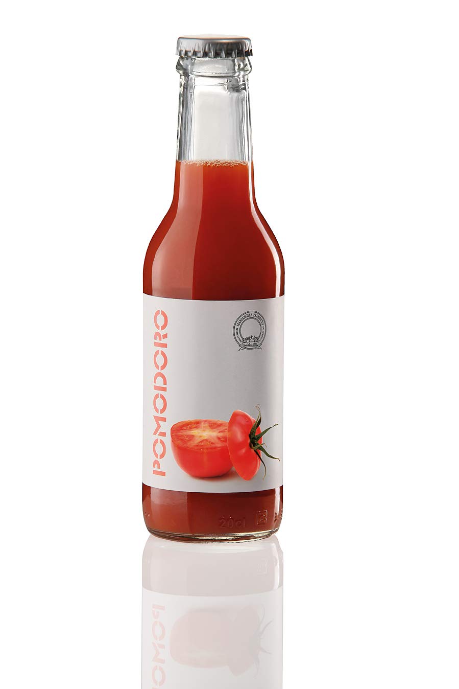Mariangela Prunotto - Una Delizia Albese - Frutticultori in Alba dal 1863 - Succo di Pomodoro Originale - 12 Bottiglie da 200ml - 2.4 kg - 2400 ml
