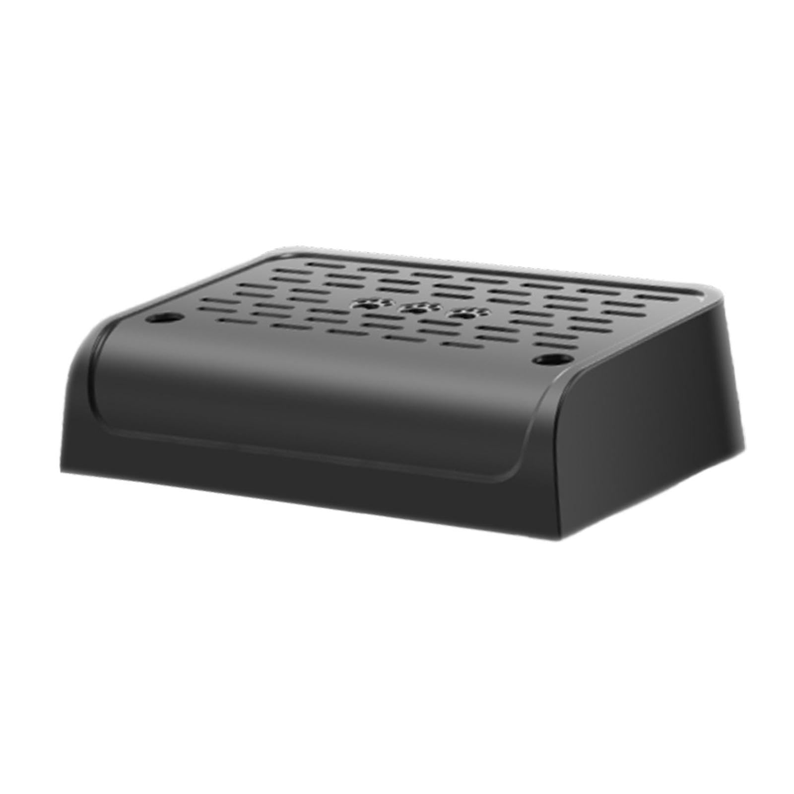 Bothyi Cat Litter Case Footboard Cat Litter Ramp Portable Easy to Clean Cat Pedal Step Stool for Pet Litter Tray Bedroom Indoor Cats, Black