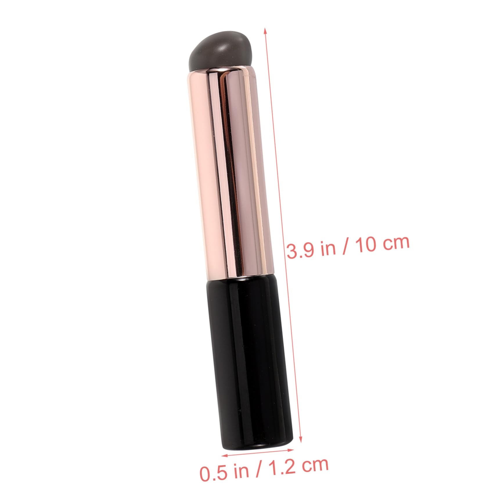 FOMIYES Lip Applicator for Lipstick Lip Gloss 3pcs Silicone Reusable Concealer Brush Wand for Women's Makeup