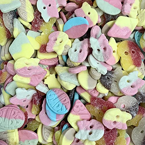 BUBS Sweet Mix 1kg Share Bag (Vegan) by The Gourmet Sweet Company