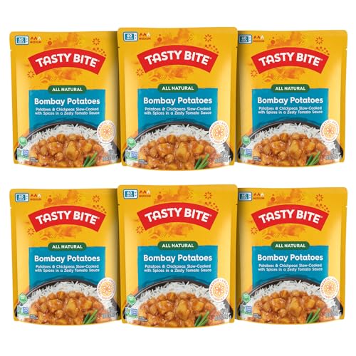 ★Tasty Bite Indian Bombay Potatoes, 6 pouches