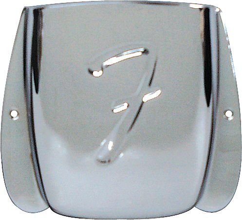 Fender Chrome Vintage Jazz Bass F Bridge Cover #TOP21