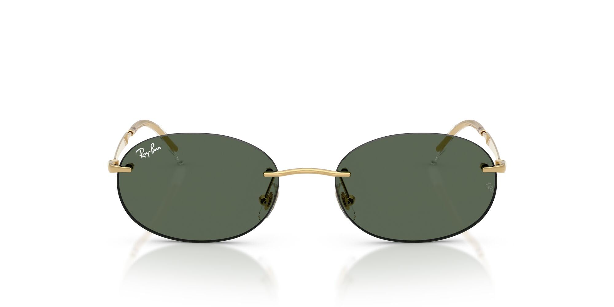 

                                                    Ray-Ban RB3767 Sunglasses, Gold/Dark Green, 54 mm