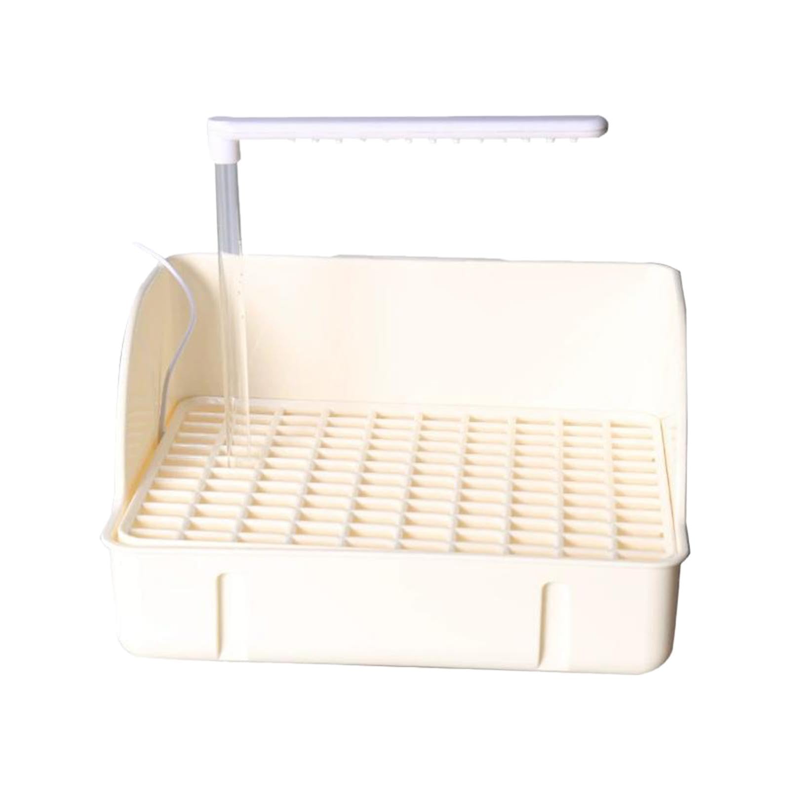 Baignoire pour Oiseaux, Facile à Installer, Légère et Amovible, Idéale pour Les Perroquets.