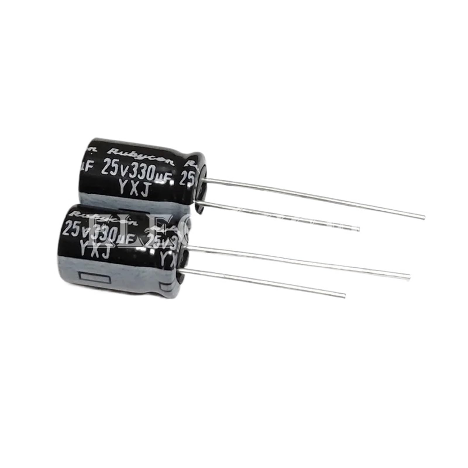 25V330UF YXJ 8 x 11,5 mm płyta główna aluminiowy kondensator elektrolityczny 25YXJ330M 330uF 25V wysoka częstotliwość niska IDGTTLDF (100 szt.)