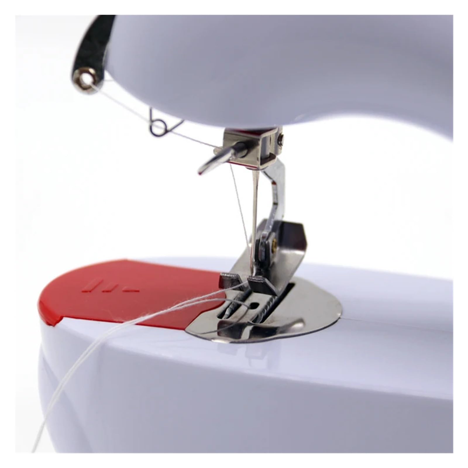 Macchina Da Cucire Domestica Piccola Macchina Da Cucire Elettrica A Doppio Filo Completamente Automatica Portatile Mangia Mini Mini Desktop Da Cucire Spesso M Facile Da Usare(Machine and 7piece)