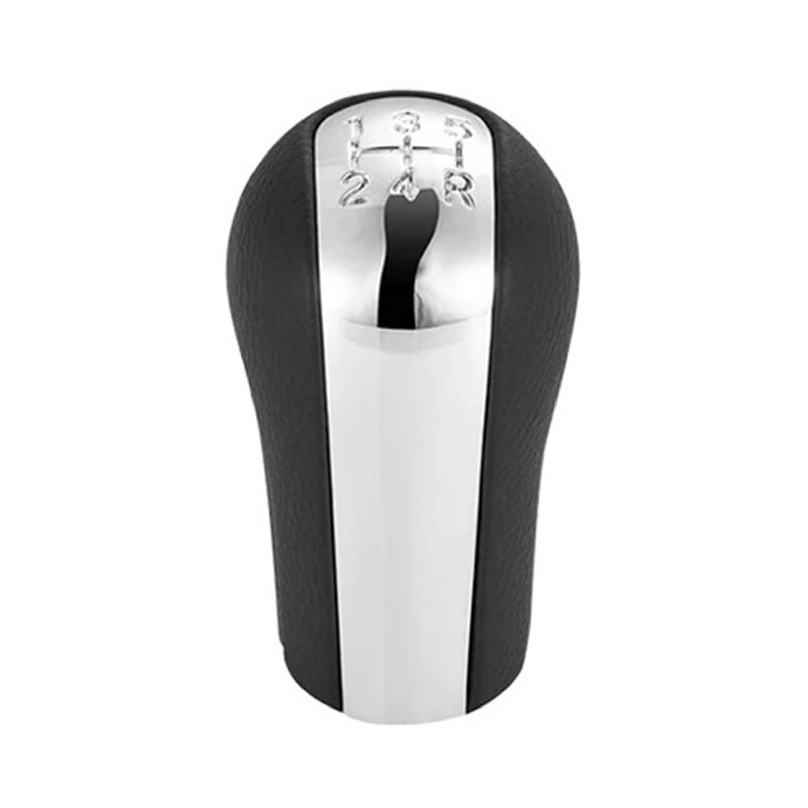 Sauanmnktp Chorme 5 Speed Gearshift Knob For Toyota Aygo 2005-2014 Car Gear Shift Knob Shifter Lever Stick