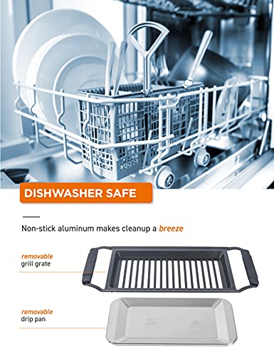 Commercial Chef Indoor Smokeless Infrared Grill #TOP5