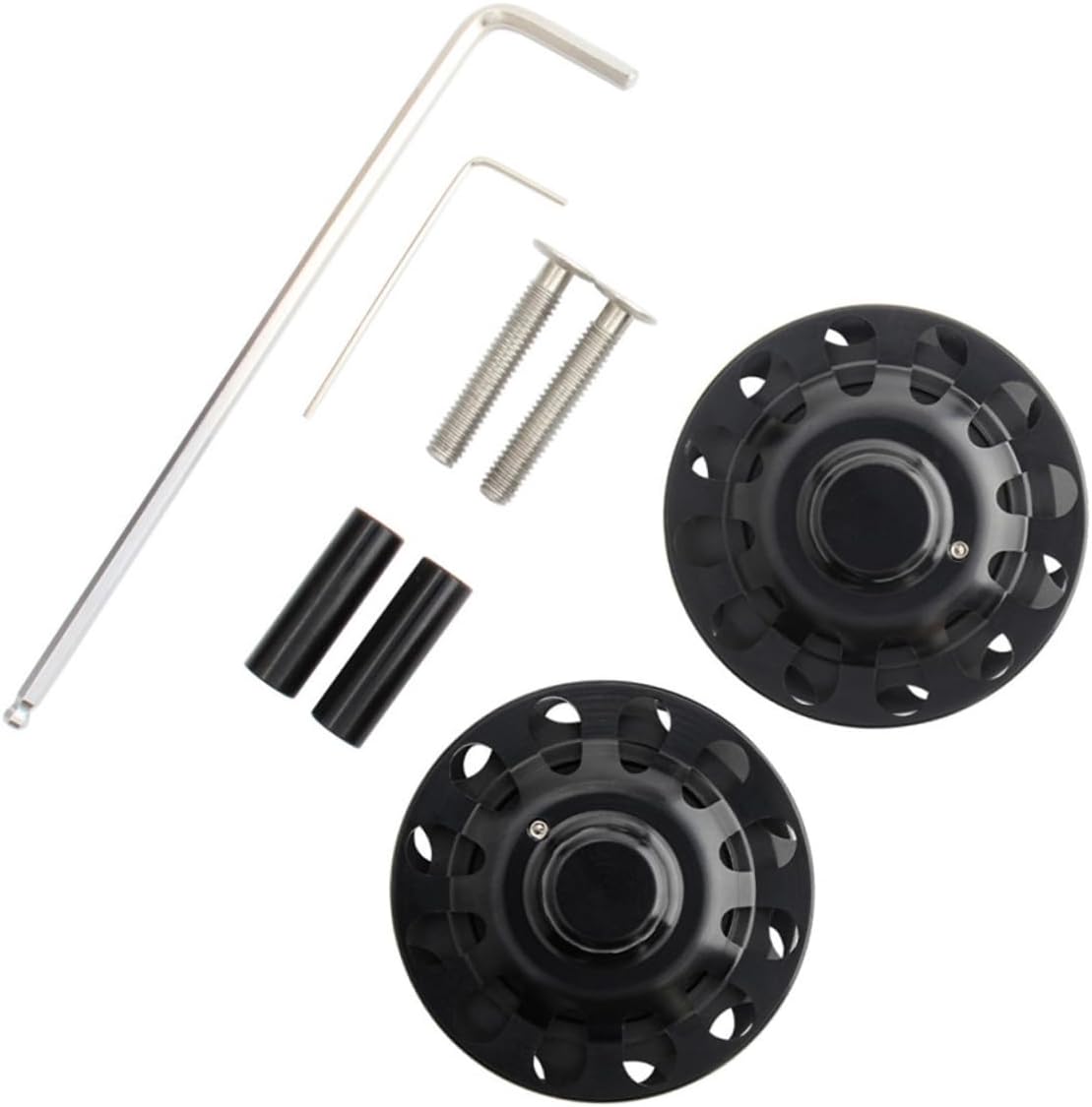 POPETPOP 1set Durable Folding Bike Chain Stabilizer Guide Wheel Lightweight Tension Wheel for Compatible with Single Speed Design for Enhanced Performance