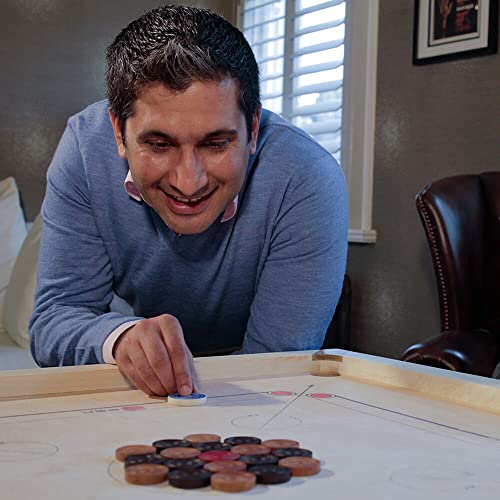 Tavola da gioco a quadri per Carrom, in legno di