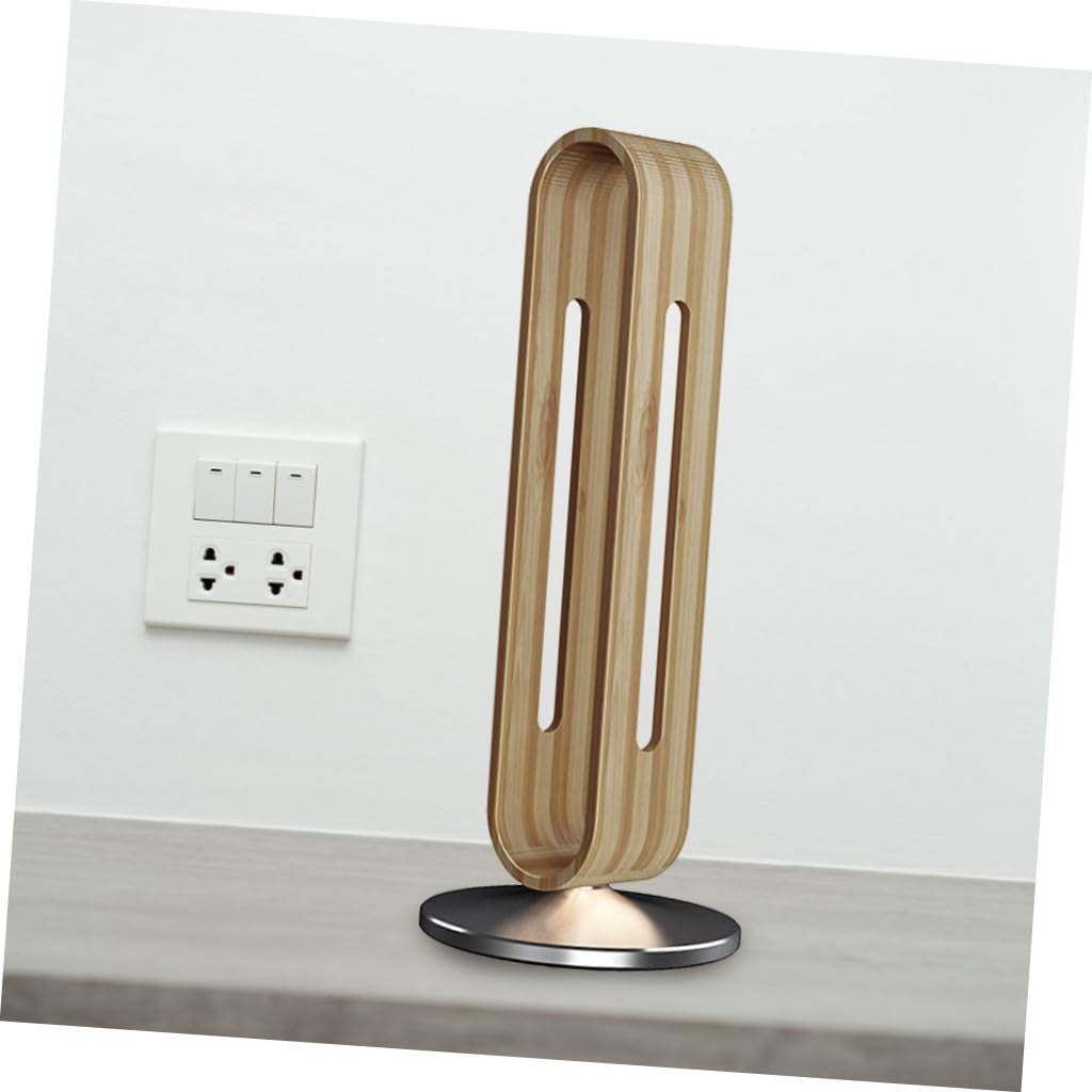 Cabilock Soporte Para Auriculares De Bambú Diseño Minimalista Base Metálica Antideslizante