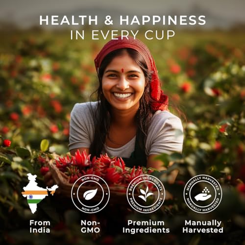 Image of Gya Tea Co Hibiscus Tea Gift Set (16 Count) - Decaf Tea Pod for Lovers Get Well Gifts - Manually Harvested - Enjoy Hot or Iced