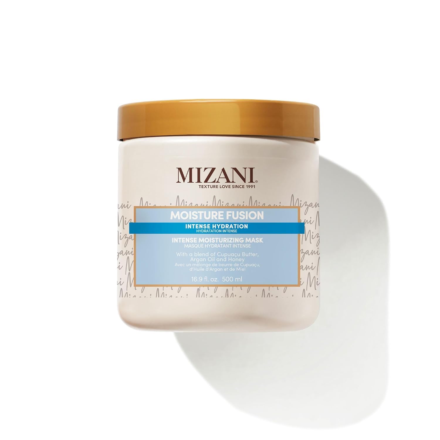 Mizani Moisture Fusion Intense Moisturizing Mask - Hydrating Hair Mask for Dry and Curly Hair, Deep Conditioning Treatment with Argan Oil, Sulfate-Free