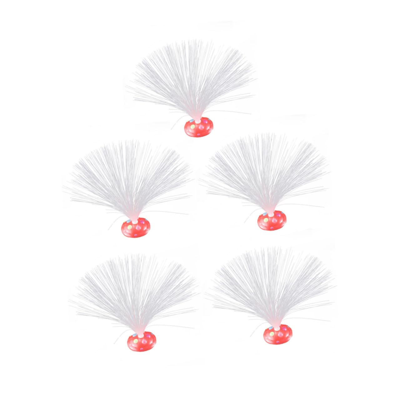 UPKOCH Fiber Optic Night Light 5pcs Lamp for Glow Party Decorations Random Color