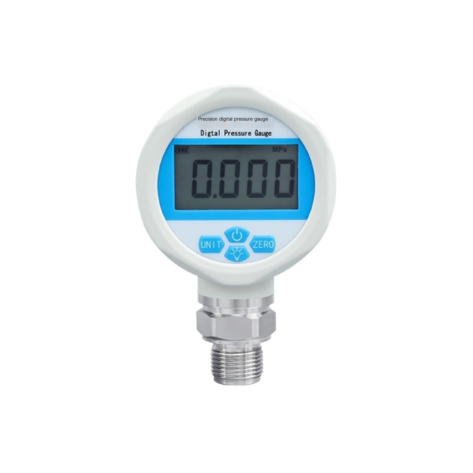 Präzisions-Digital-Manometer, YB60A 60-mm-Vakuum-Manometer −100 kPa ~ 100 MPa Peak Hold(0-6KPA)
