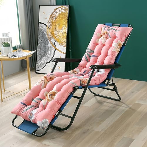 Surwin Coussin Transat Exterieur, Modernes Estampes Coussin Bain de Soleil, Matelas Bain de Soleil Exterieur Chaise Longue pour Jardin Terrasse Balcon Voyage...