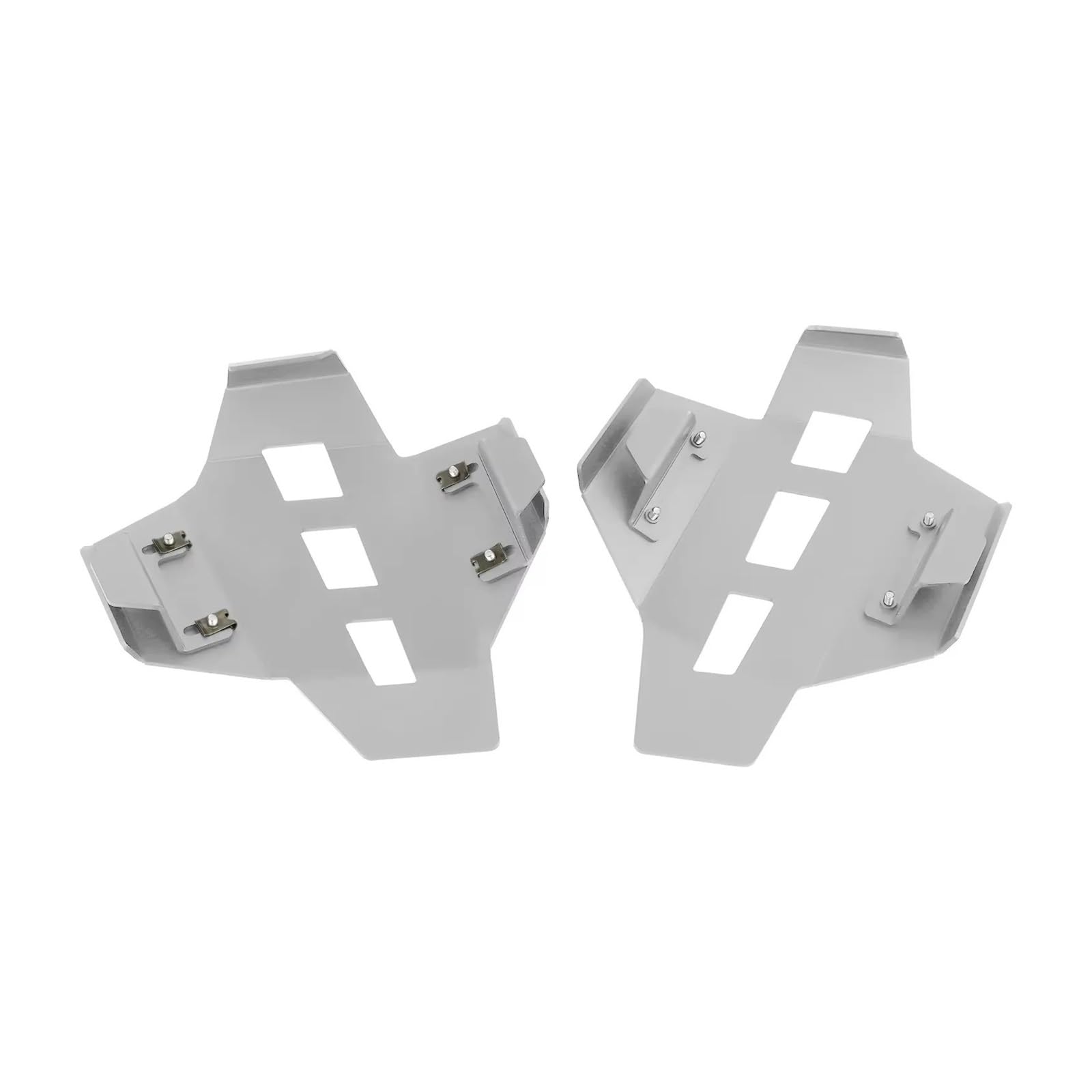 Osłona Głowicy Cylindra Silnika, Pokrywy Zaworów, Zderzaki Ochronne Pasujące Do BMW R 1250 GS 1250GS ADV R1250 GS Adventure Motocykl Przednia Osłona Chłodnicy(Silver)