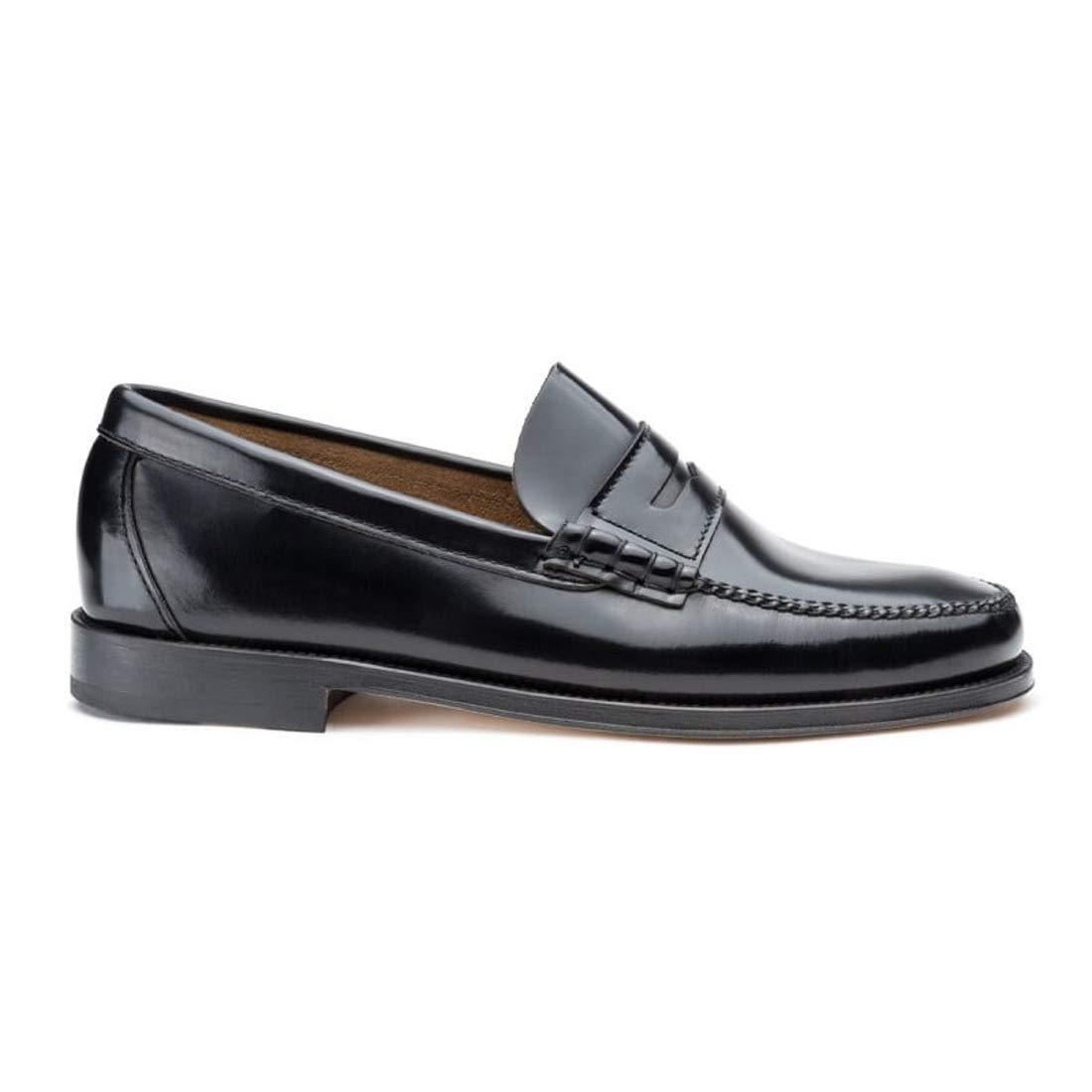 Castellano año 1920 Modelo 800, Zapato Antifaz Piel florentik Negro